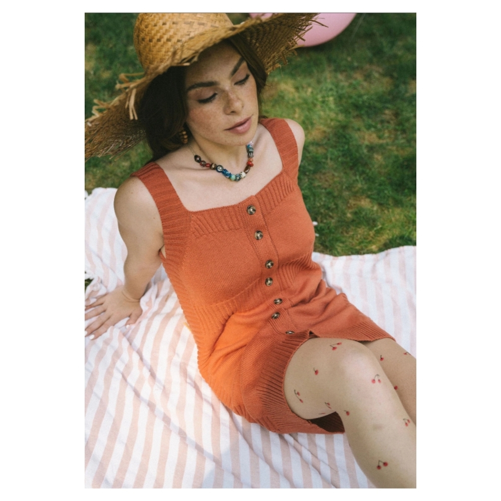 Jackson Rowe Saranda Dress - Tiger Lily - Picture 8 of 11